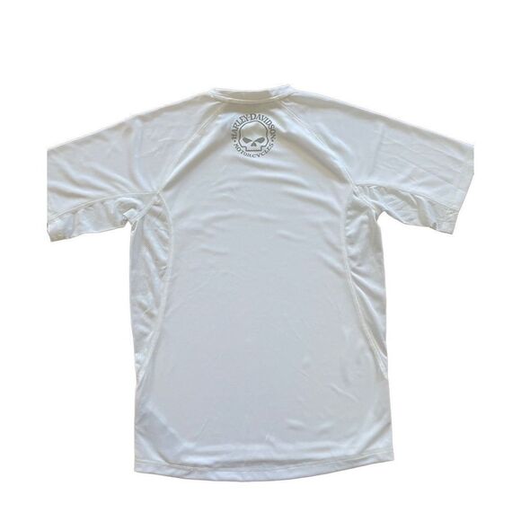 Harley-Davidson Motorcycles Mens white tee shirt size med - Picture 2 of 6